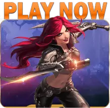 red-haired female warrior game character in inz9 online casino singapore